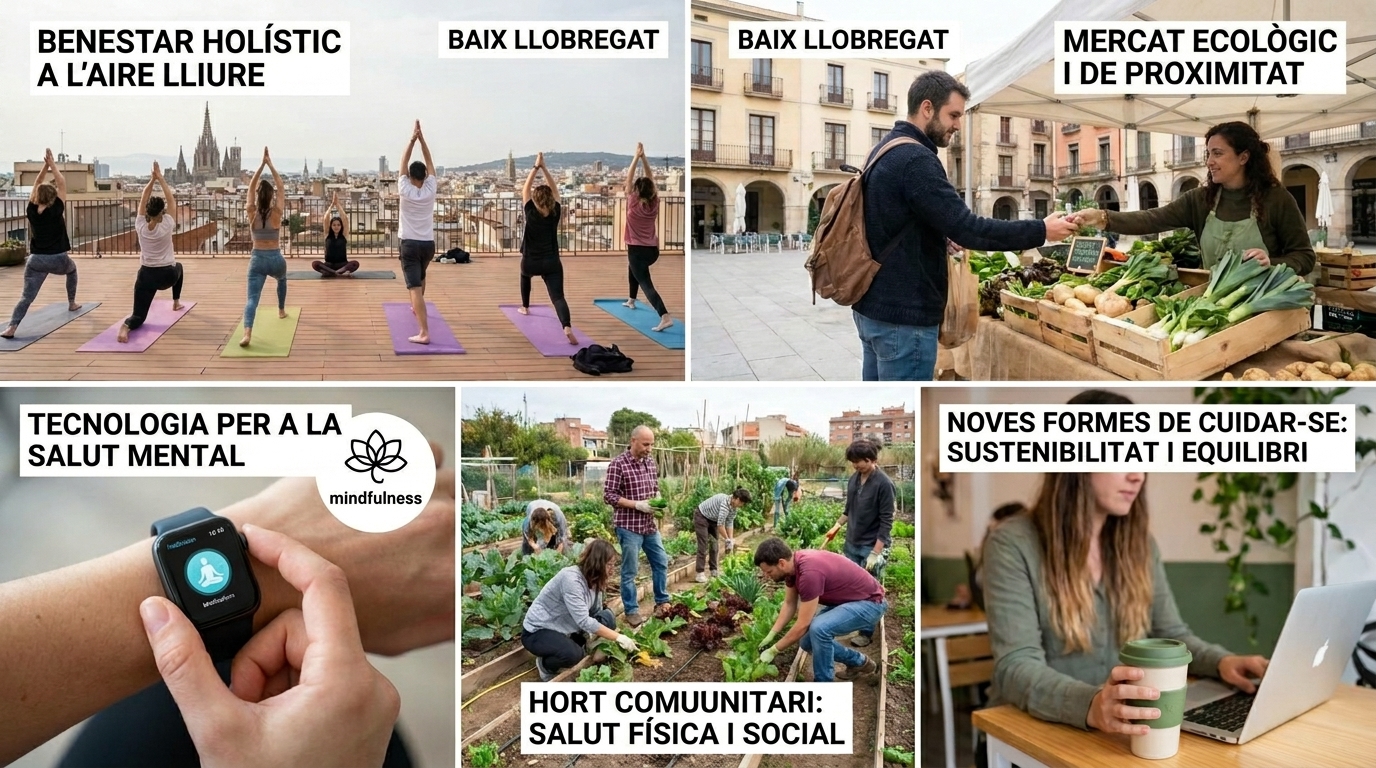 Nuevos hábitos de consumo bienestar personal Baix Llobregat