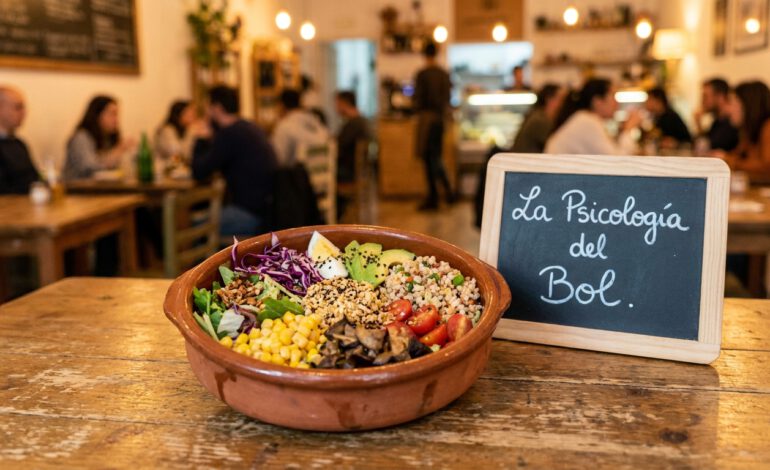 Psicología del tazón (Bowl) en restaurantes de Cornellà.