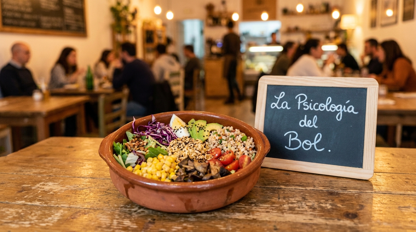 Psicología del tazón (Bowl) en restaurantes de Cornellà.