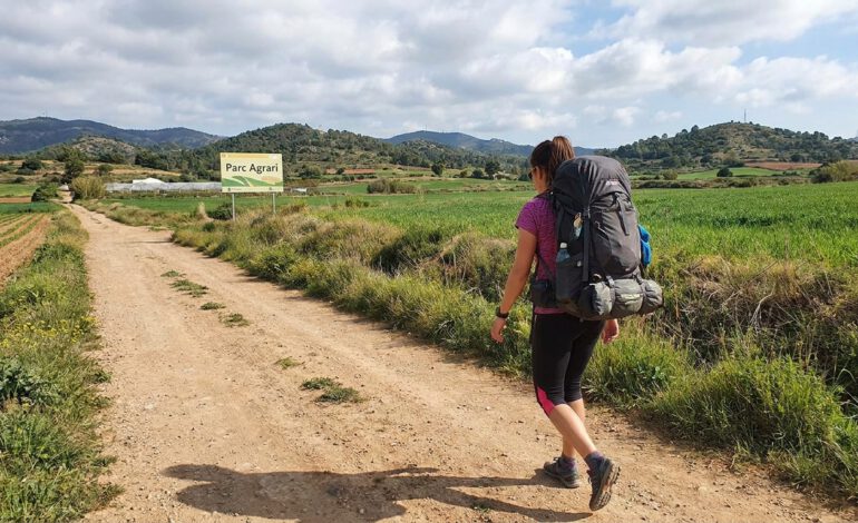 Rucking en el Baix Llobregat caminar con peso.
