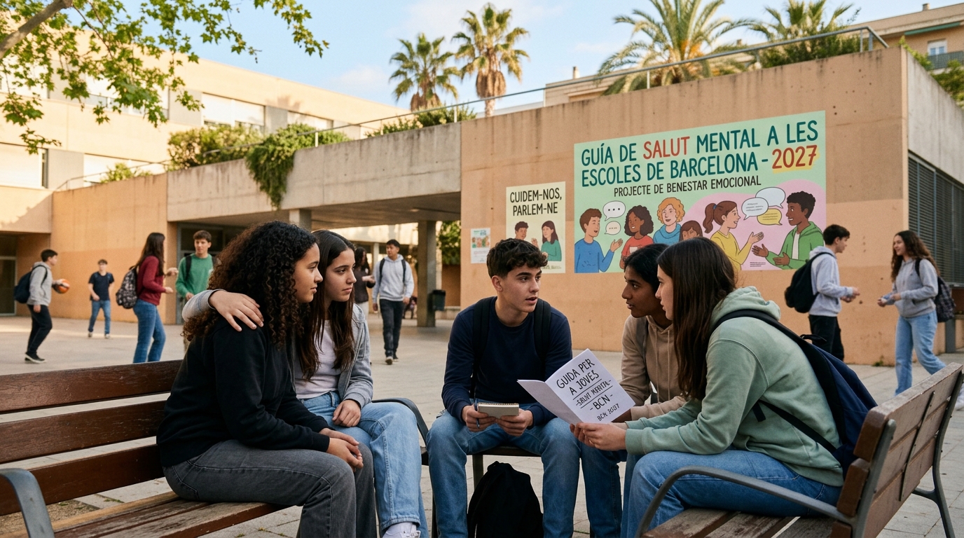 Salud mental en escuelas Baix Llobregat Barcelona guía 2027