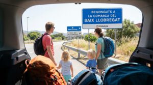 viajar con niños desde el Baix Llobregat