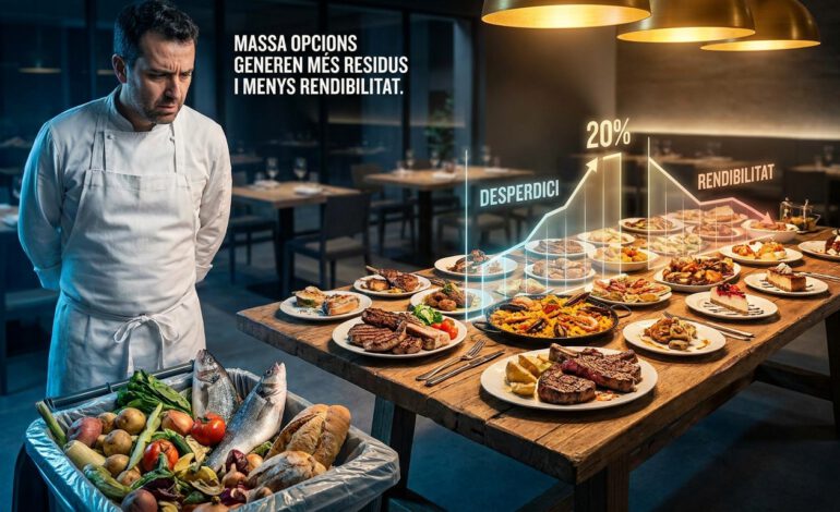 Estacionalidad mal entendida restaurantes Baix Llobregat