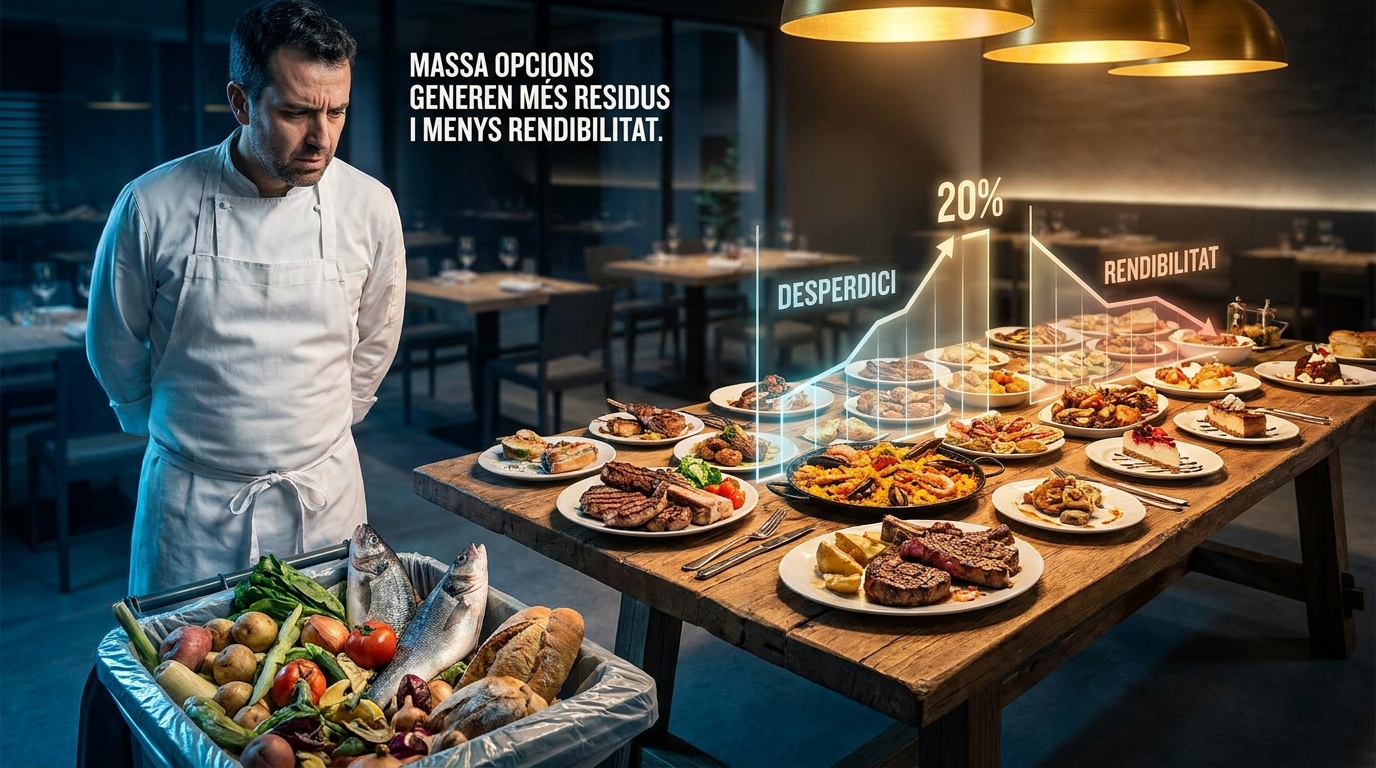 Estacionalidad mal entendida restaurantes Baix Llobregat