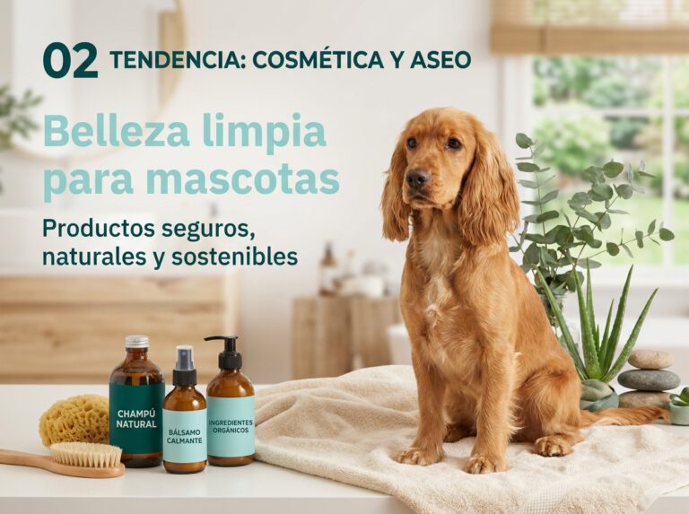 Cosmética y Grooming "Clean beauty para mascotas"