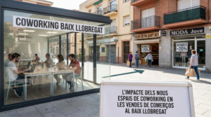 El impacto coworkings en ventas comercios del Baix Llobregat