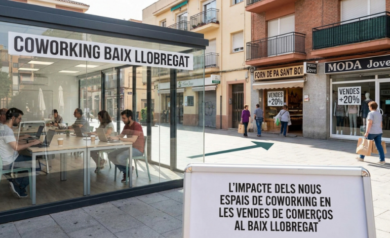 El impacto coworkings en ventas comercios del Baix Llobregat
