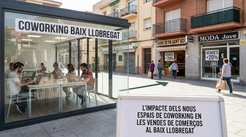 El impacto coworkings en ventas comercios del Baix Llobregat