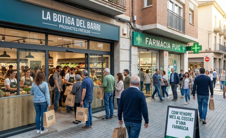 Vender más estando al lado de una farmacia Baix Llobregat