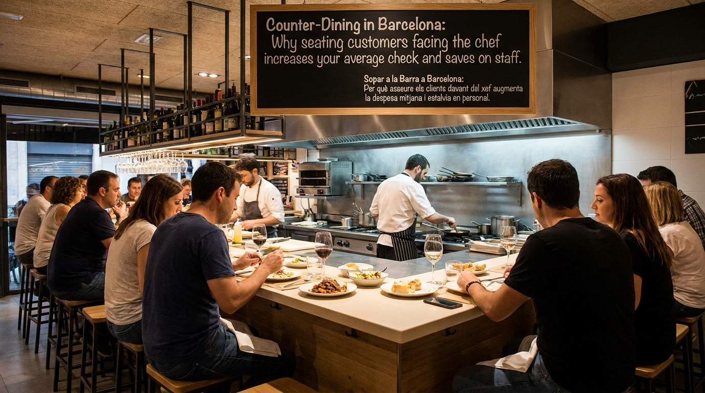Counter-Dining en Baix Llobregat  Barcelona