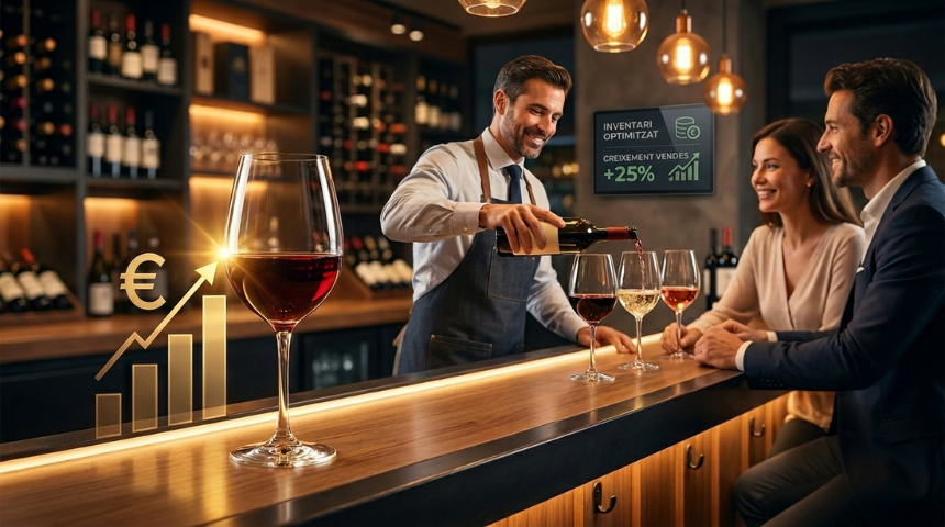 Optimización de vinos por copas en bares Baix Llobregat