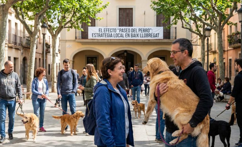 Paseo del perro estrategia venta que funciona Baix Llobregat