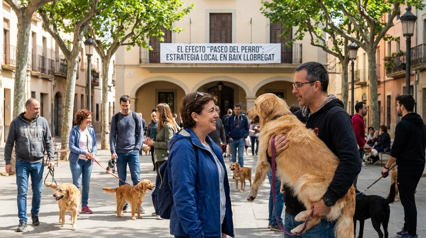 Paseo del perro estrategia venta que funciona Baix Llobregat