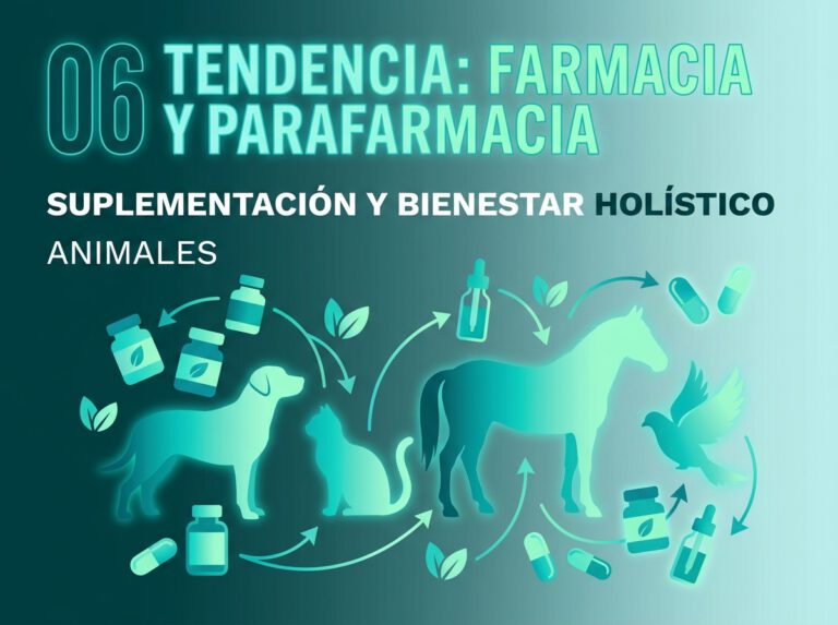 Tendencia: Farmacia y Parafarmacia "Suplementación y bienestar integral" Animales