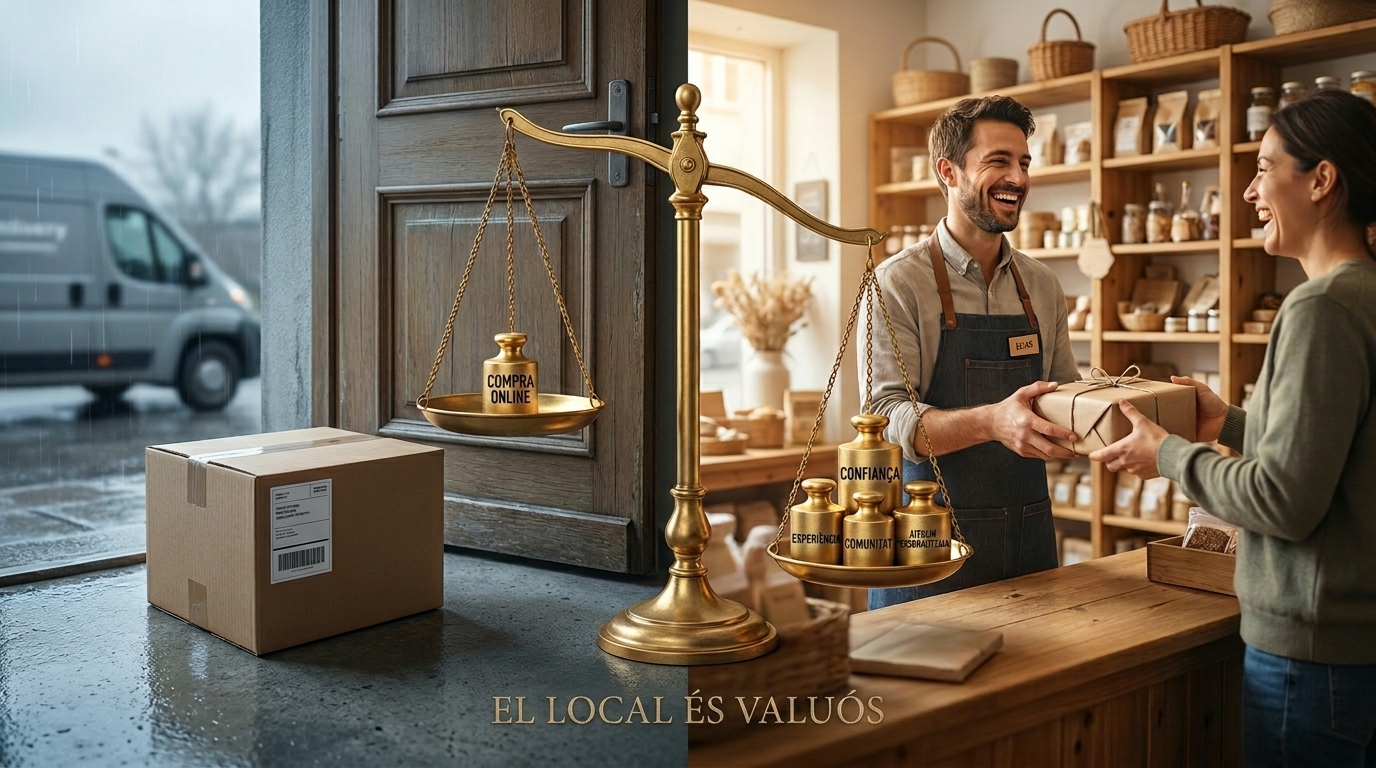 Guía del comercio local del Baix Llobregat ante Amazon
