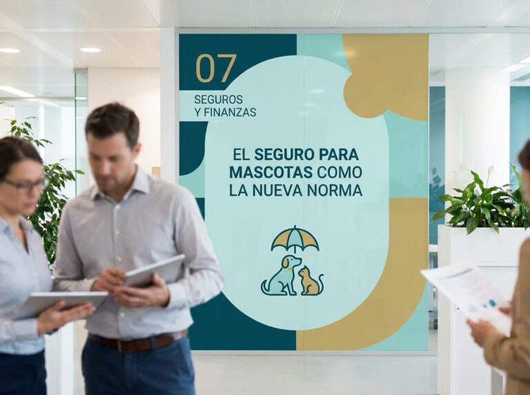 Seguros y Finanzas "El seguro de mascota como nuevo estándar"