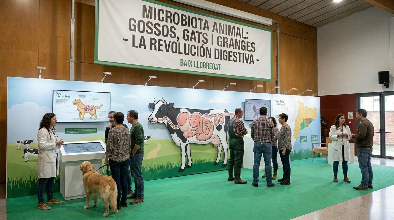 Microbiota animal la revolución digestiva Baix Llobregat