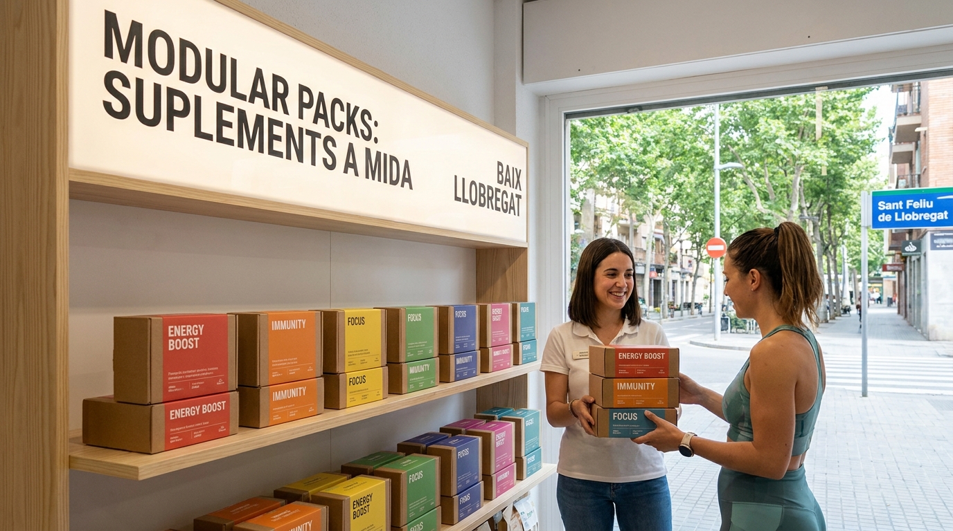 Packs modulares nuevo modelo suplementación Baix Llobregat