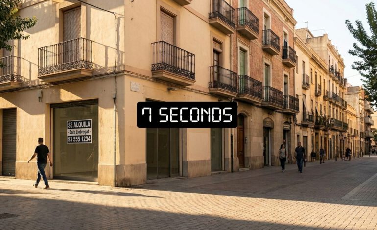 Tráfico Peatonal y Escaparates