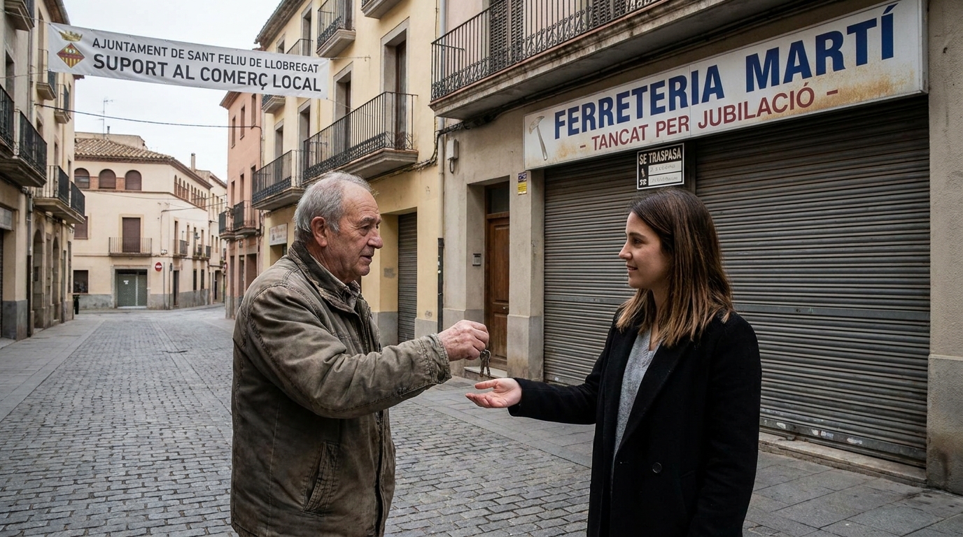 Relevo generacional y cierre de comercios en Baix Llobregat
