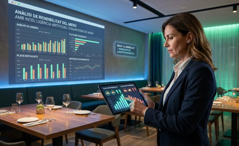 Menu Engineering con IA para restaurantes en Baix Llobregat