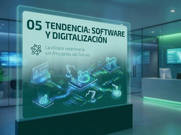 Software y Digitalización "La clínica sin fricción del futuro"a" de clinicas veterinarias