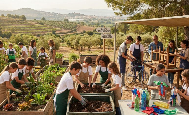 Economía circular en la escuela del Baix Llobregat