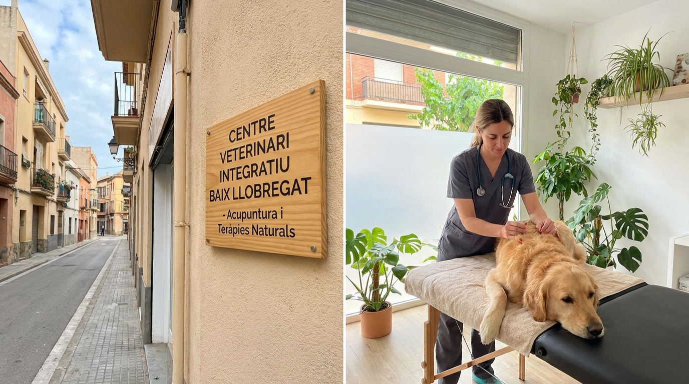 Acupuntura veterinaria terapias integrativas Baix Llobregat