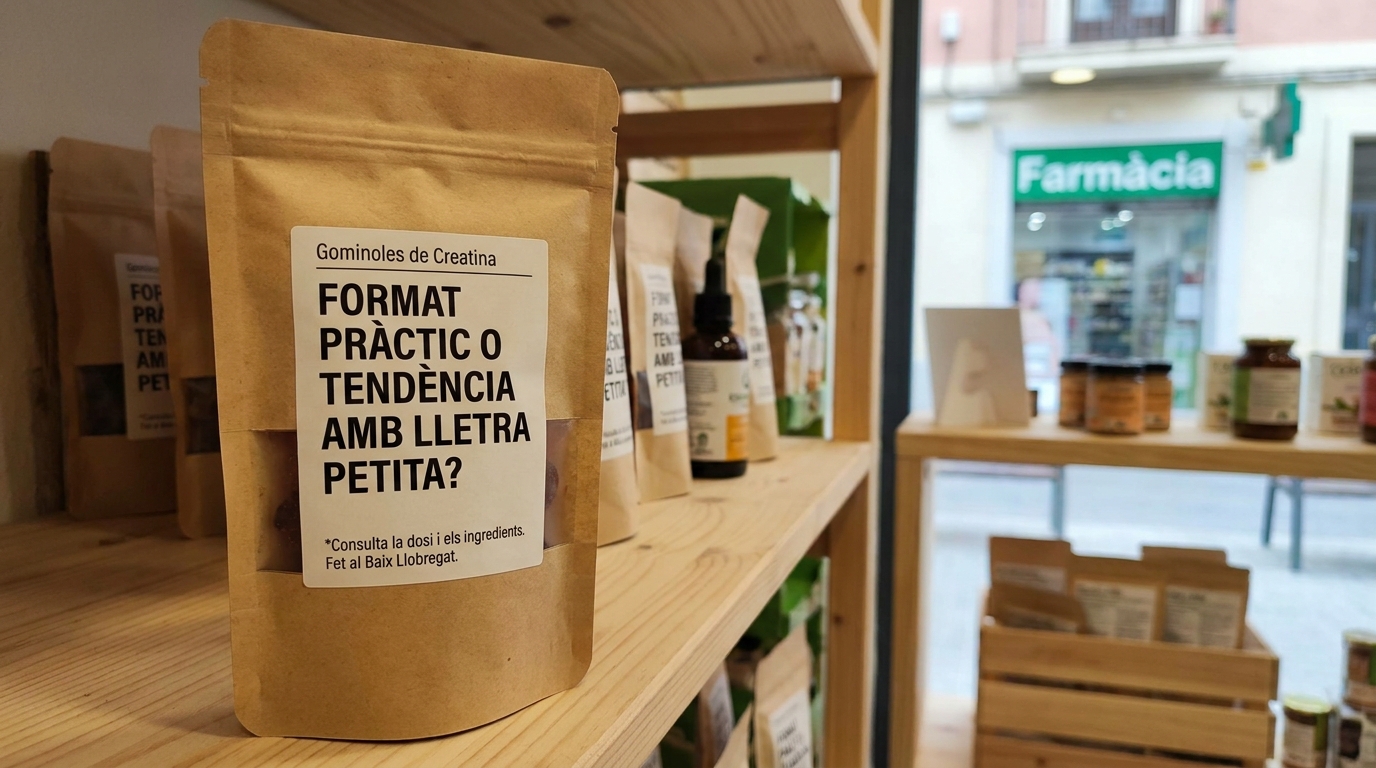 Creatina en gominolas Baix Llobregat formato cómodo