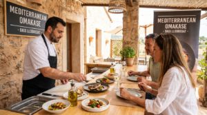 Formato Omakase mediterráneo en el Baix Llobregat.