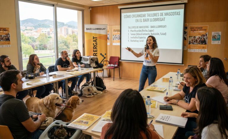 Talleres para mascotas en el Baix Llobregat cómo organizar