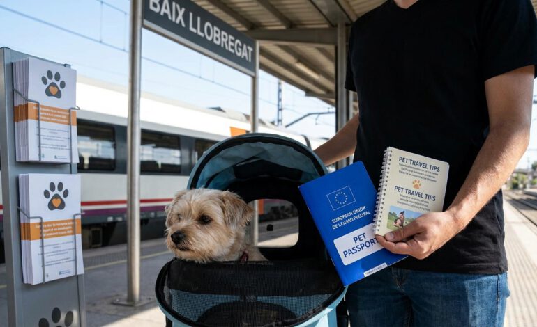 Viajar con mascota: pasaporte y consejos.