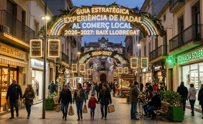 Guia Estratègica Decoració Experiència Nadal 2026–2027 Baix Llobregat carrers comerç local