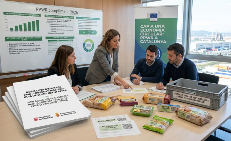 Envases legales Baix Llobregat 2026-2027 normativa (PPWR)