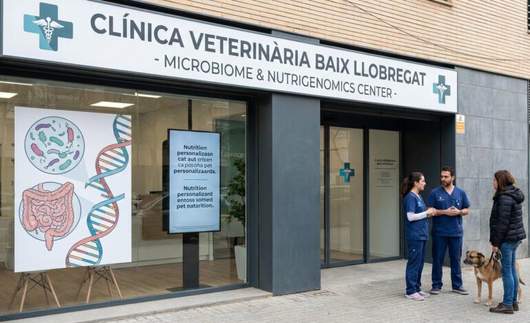 Microbioma y Nutrigenómica en clinicas veterinarias Baix Llobregat