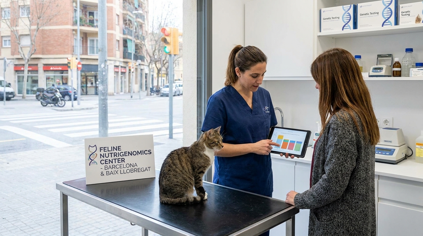 Nutrigenómica felina en Baix Llobregat y Barcelona