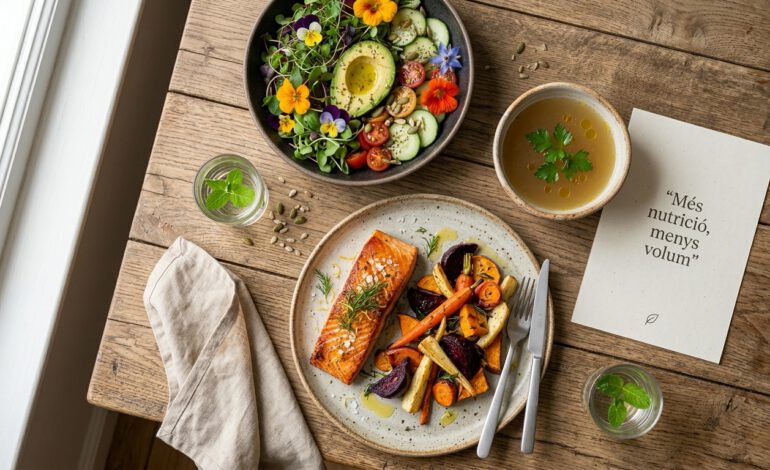 Como Crear una carta de alta densidad nutricional en tu restaurante