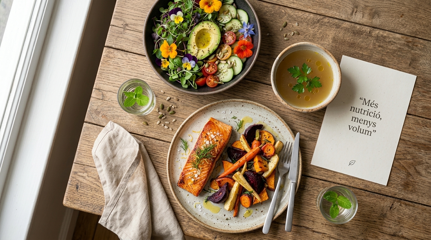 Guía Crear una carta alta densidad nutricional en tu restaurante