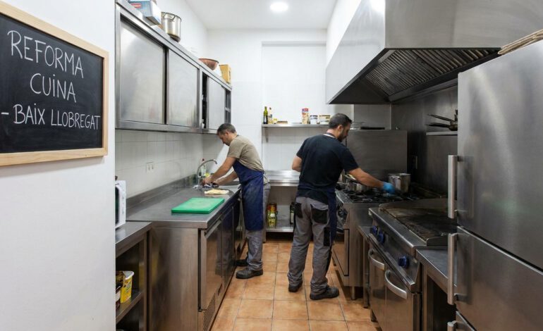 Redistribución de cocina pequeña en Baix Llobregat