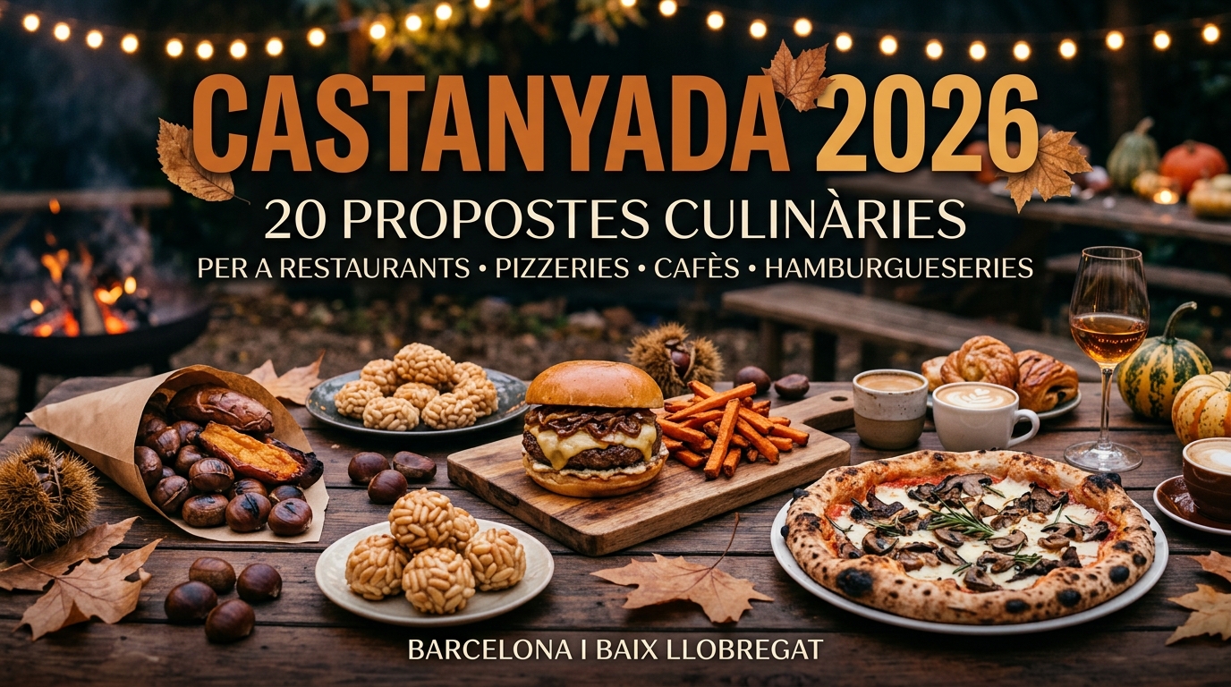 Castanyada 2026 – 20 propuestas culinarias  | Baix Llobregat BCN